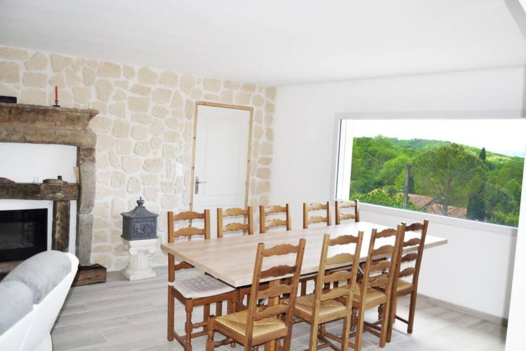 Villa Complete Au Calme Avec Vue Imprenable Beausemblant Экстерьер фото